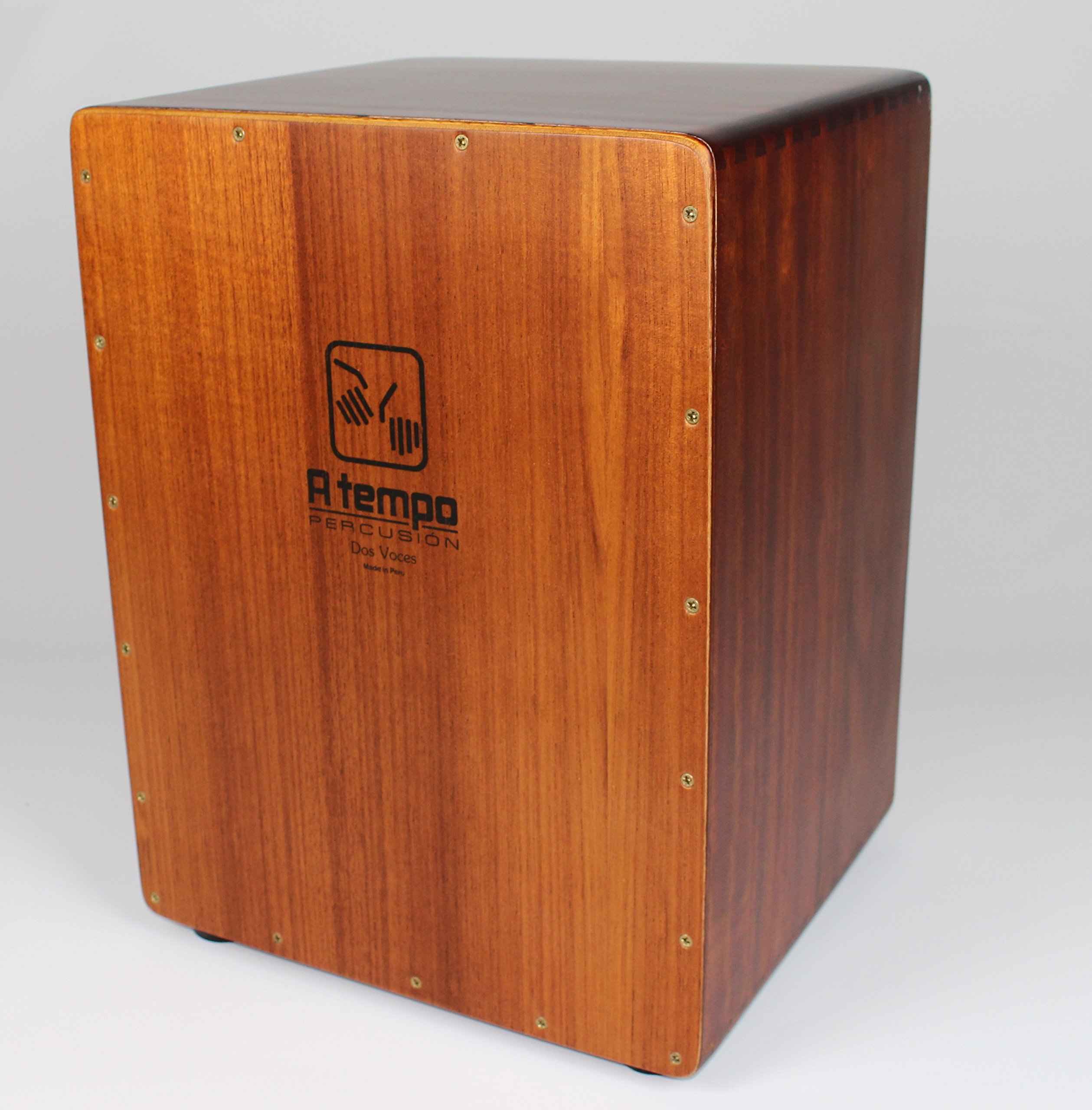 Amazon | A Tempo Percussion Dos Voces (Two Voices) Cajon with Free